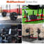 Rubber Coated 10LB Weight Plate Pair for 2" Bars, Noise Reducing Home Gym Plates
