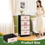Commode de rangement verticale 4 tiroirs