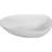 Matte White 59" Freestanding Soaking Bathtub, Stone Resin Configuration, , Large Water Volume, Leak - Proof Drain Assembly Structure,