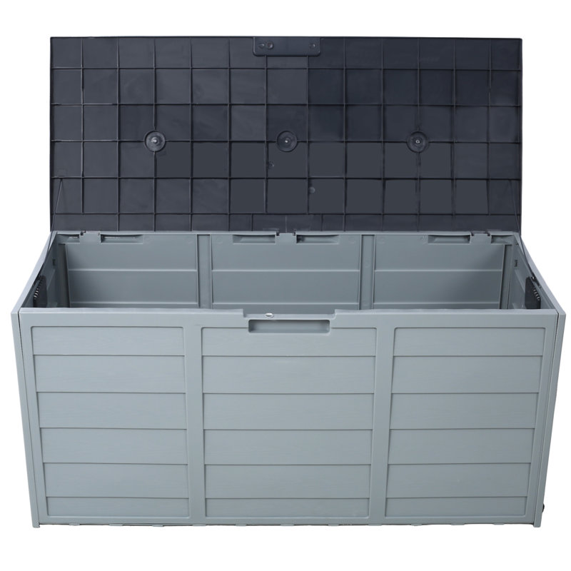 Boîte de rangement pour terrasse et jardin toutes saisons