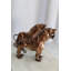 Paire de lions en aluminium avec finition bronze 19 po x 12 po x H 14 po Jasonlee