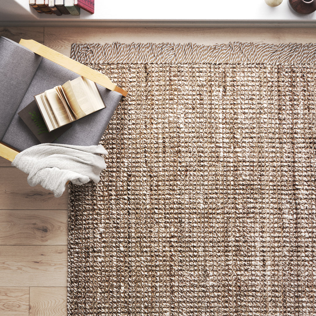 Madeley Handwoven Brown Rug