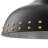1-Matte black iron art dimmable wall lamp