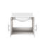 24 po X P 22 po Meuble-lavabo D avec comptoir en quartz blanc-326555050