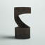 Winding Modern Falls Polyresin Tabletop Fountain