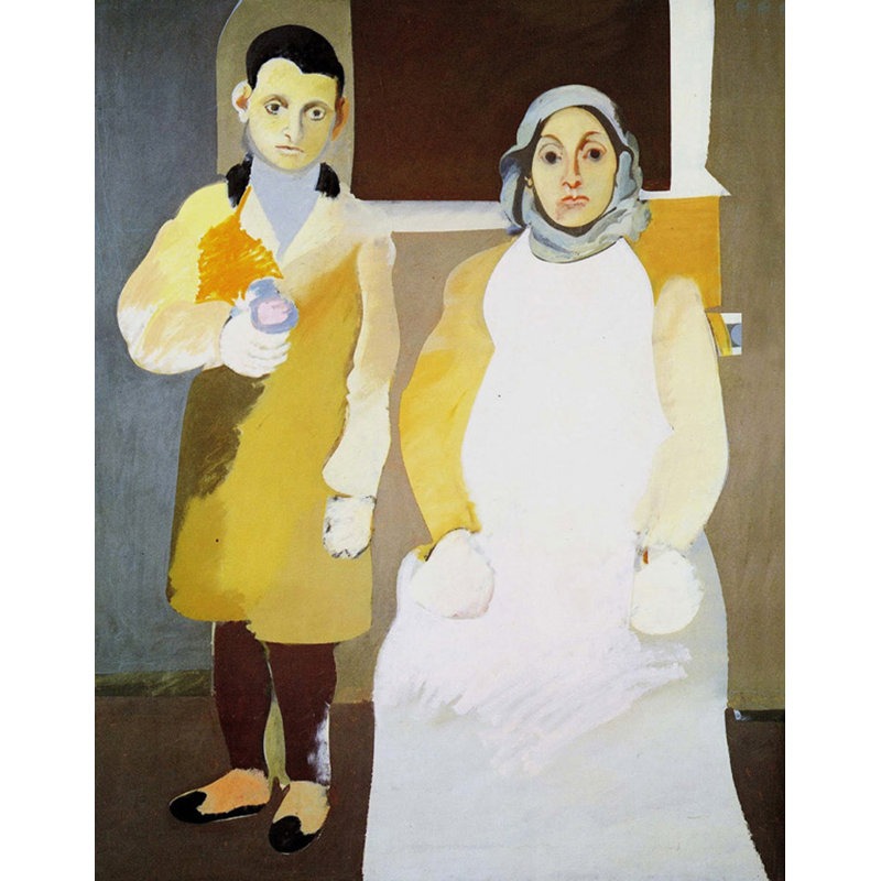 Artiste et sa mère