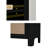 Aterion 70.9" Arched Storage Bookcase-1748222604