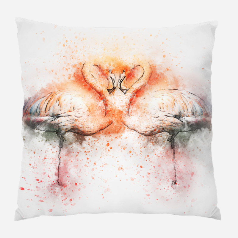 Outdoor Reversible Throw Pillow, Synthetic, Outdoor