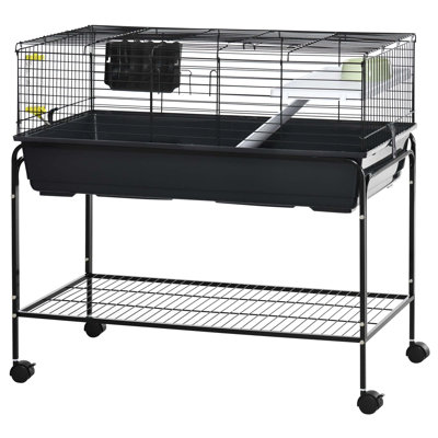 Cage polyvalente pour petits animaux avec plusieurs caractéristiques pour le confort et la commodité des animaux de compagnie