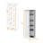 1-Door Multistorage Kitchen Pantry-1558582159