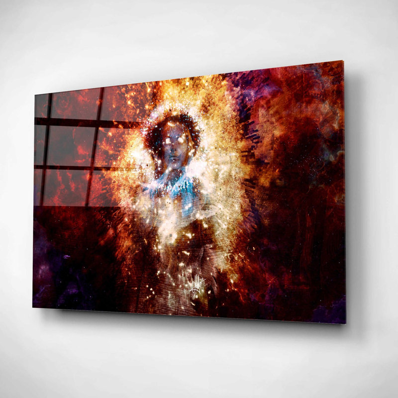 «The Gamer» par Mario Sanchez Nevado, art mural en verre acrylique, H 12 po x l 16 po x P 0,13 po