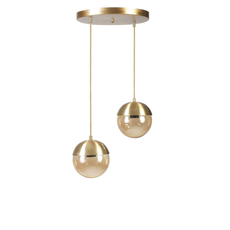 Chriselle - Light LED Pendant, Gold, Gold