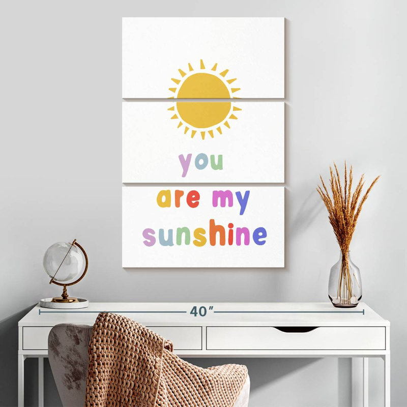 Sunny You Are My Sunshine, H 32 po x l 20 po