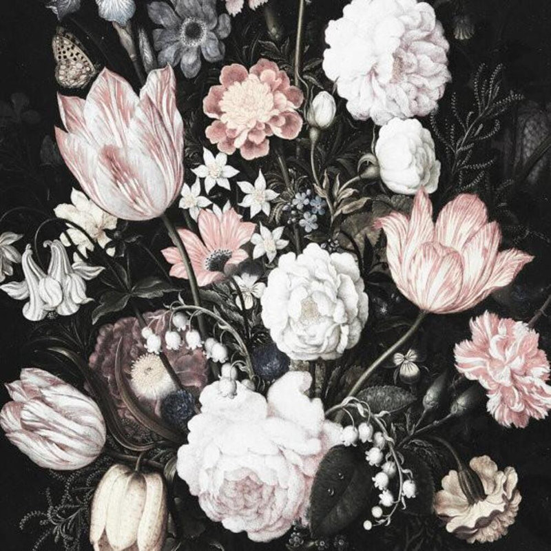 Floral Wallpaper, Pre-Pasted