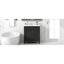 Meuble-lavabo de 30 po avec lavabo supérieur, meuble-lavabo moderne avec 2 tiroirs et tiroir escamotable, meuble-lavabo simple-1386986583