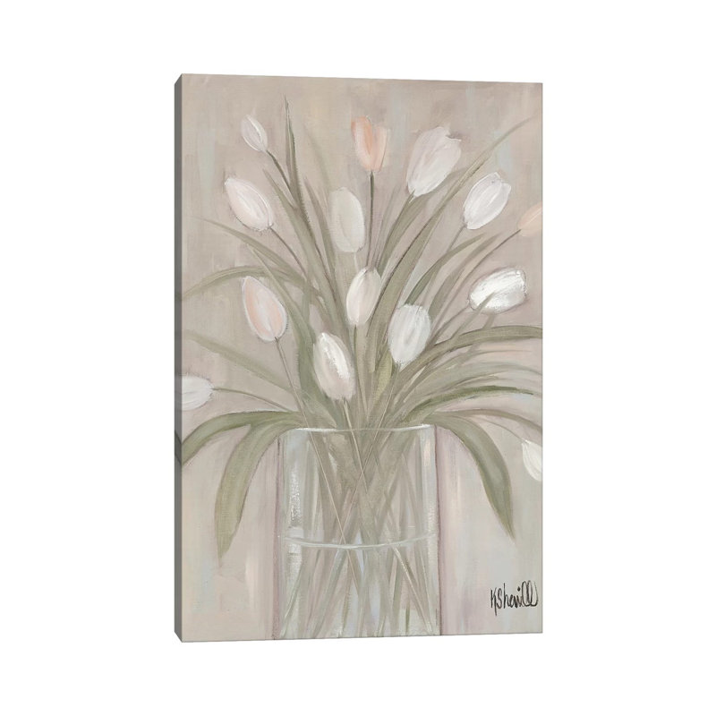 Tulip Bouquet by Kate Sherrill - Gallery-Wrapped Canvas Giclée on Canvas, 66.04 cm H x 45.72 cm W x 1.91 cm D, Canvas