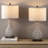 Ensemble de lampe de table USB 24 po Aphsana
