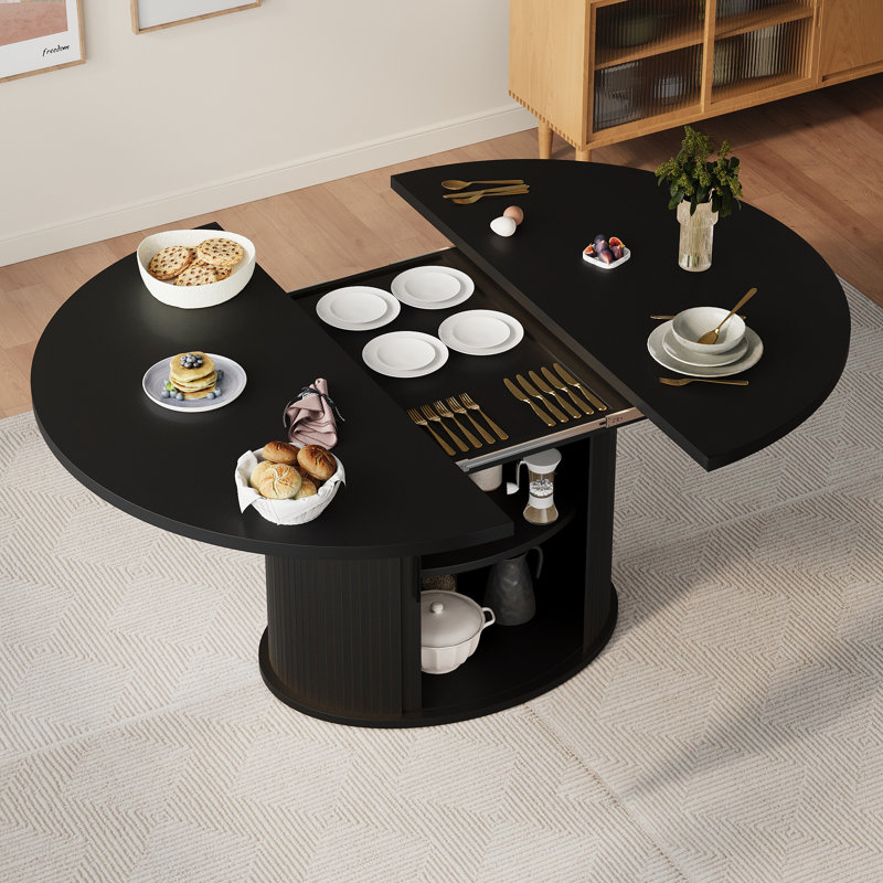 Table de salle à manger, Noir