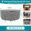 Housse de table ronde résistante et imperméable-275967788