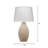 Peabody 28'' Natural White Table Lamp