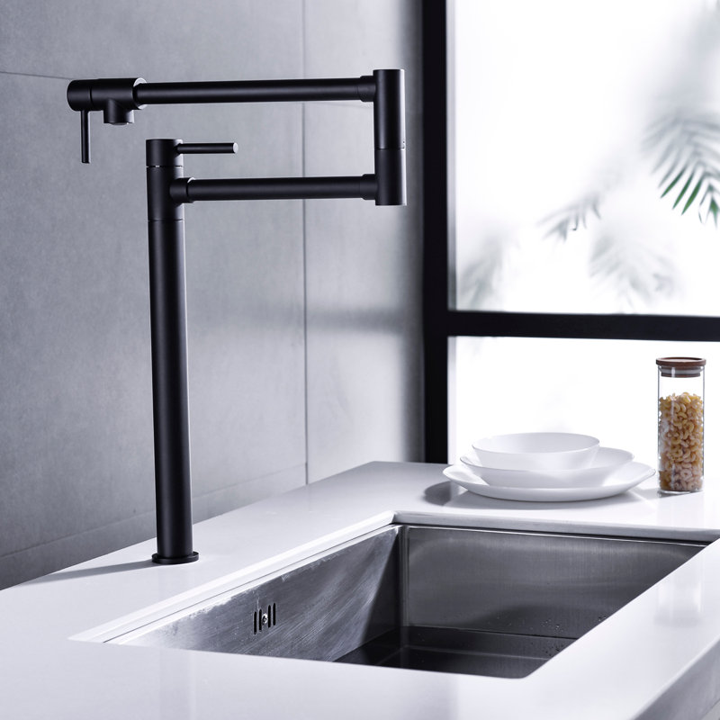 GAWEZA Kitchen Faucet, Black