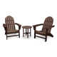 Classic Adirondack 3 Piece Seating Group