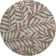 Premium Machine Washable Prisco Brown Rug