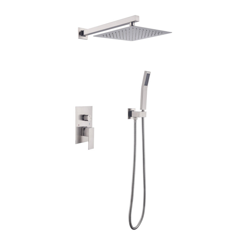 Système de douche complet avec valve brute