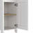 With Four Shelves, Single Door Cabinet-1779179350