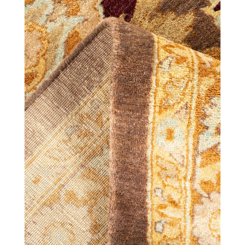 Classic One-of-a-Kind 12' 4" x 17' 10" Hand Knotted Area Rug