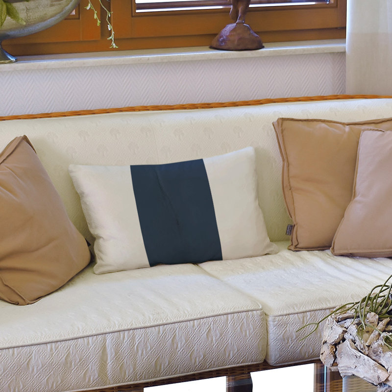 Housse de coussin lombaire Atlanta, Tennessee, Bleu pâle/gris