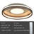 Florence Modern Led Flush Mount Ceiling Light With Remote Control