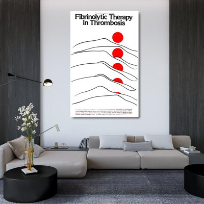 «Fibrinolytic Therapie in Thrombosis; Nih Cons Consensum développement conférence» par National Institute of Health - Art mural sur toile tendue