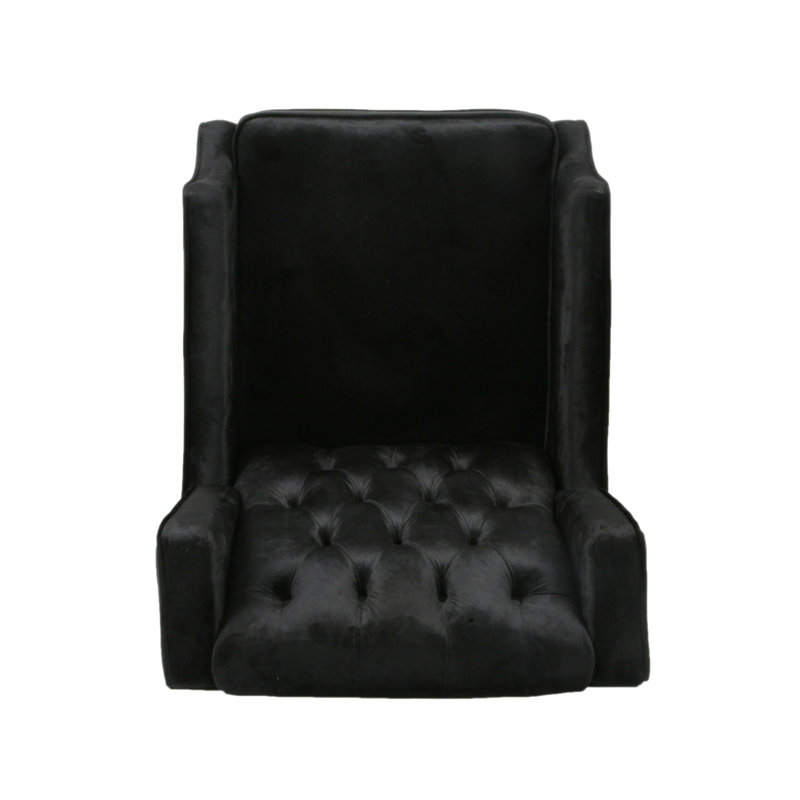 RECLINER, Black Velvet