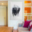 «Bison in Mist», reproduction de photo sur toile tendue-428361968-428361969-428361975