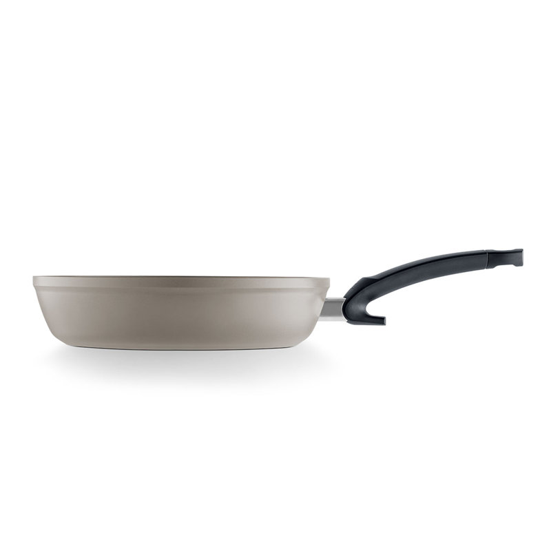 Fissler Ceratal Comfort Ceramic Non-Stick Frying Pan, Warm Grey, Made without PFAS, 10.2"​