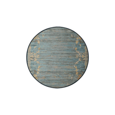 Machine Washable Gray Area Rug