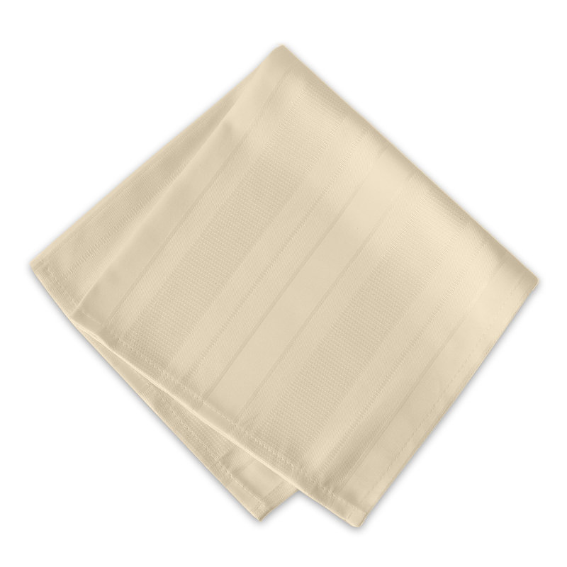 Serviette 100% polyester Robyn, Ivoire ivoire