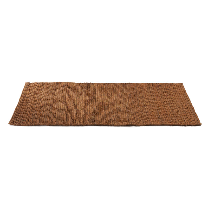Solid Colour Jute / Sisal Area Rug, Rectangle 140 x 200cm