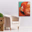 Toile épique Graffiti «Graceful Pink Flamingo» par Jim Brune, 26 po x 34 po-117052110