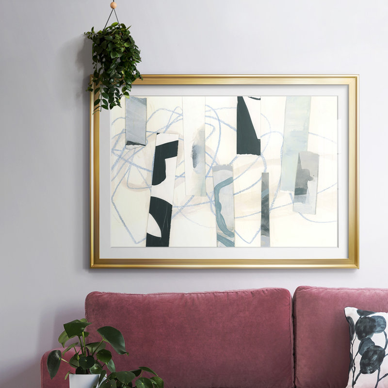 Ice Twine I-FramedFramed Print, Or, H 15 po x l 21 po x P 1,5 po