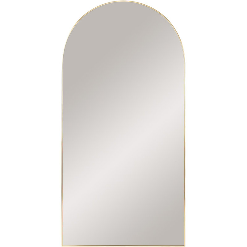 Miroir mural pour salle de bain Norby, Or, 72 po x 36 po