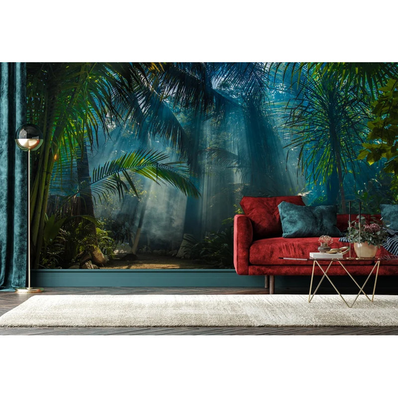 Enchanted Rainforest Glow, 161" L x 110" W