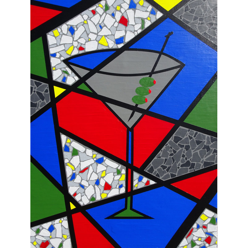 Martini Party Painting by Eddie Bruckner