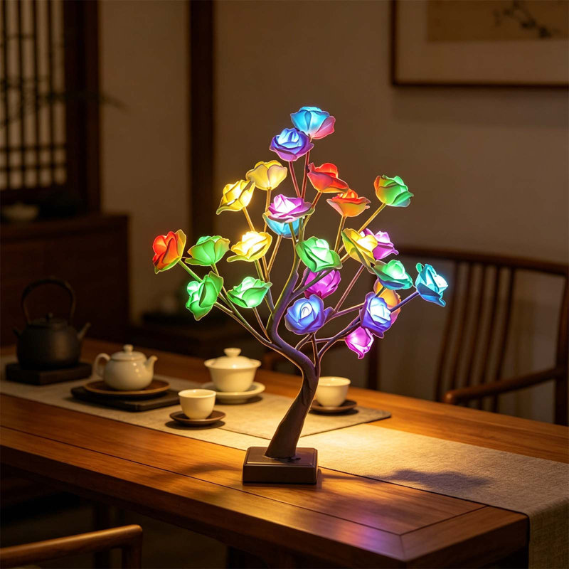 Lampe de table écran de Noël amovible pour écran de Noël
