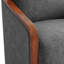 Upholstered Swivel Barrel Chair-1140228237