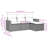 Vidaxl Garden Sofa Set Grey