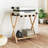 vidaXL Luggage Rack 26.8"x15"x22.8" Bamboo-91892829-113008712