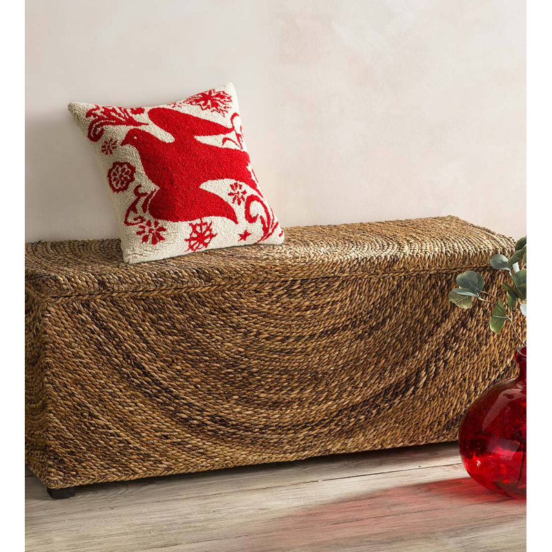Wool Blend Throw Pillow