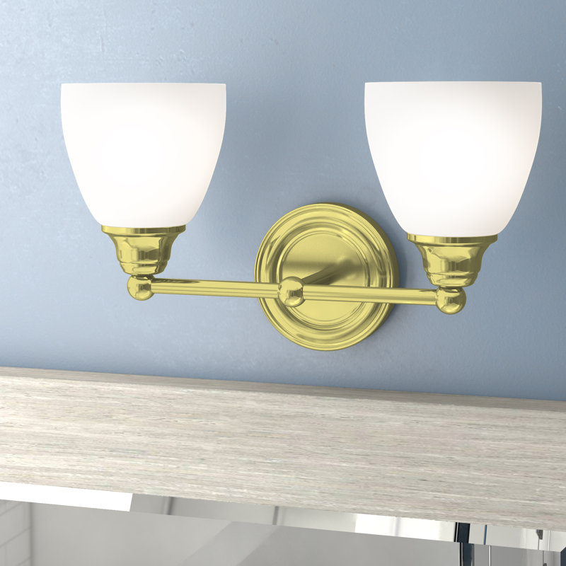 Mayday 2 - Light Dimmable Vanity Light, Polished Brass